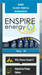 Mobile Screenshot of enspireenergy.com